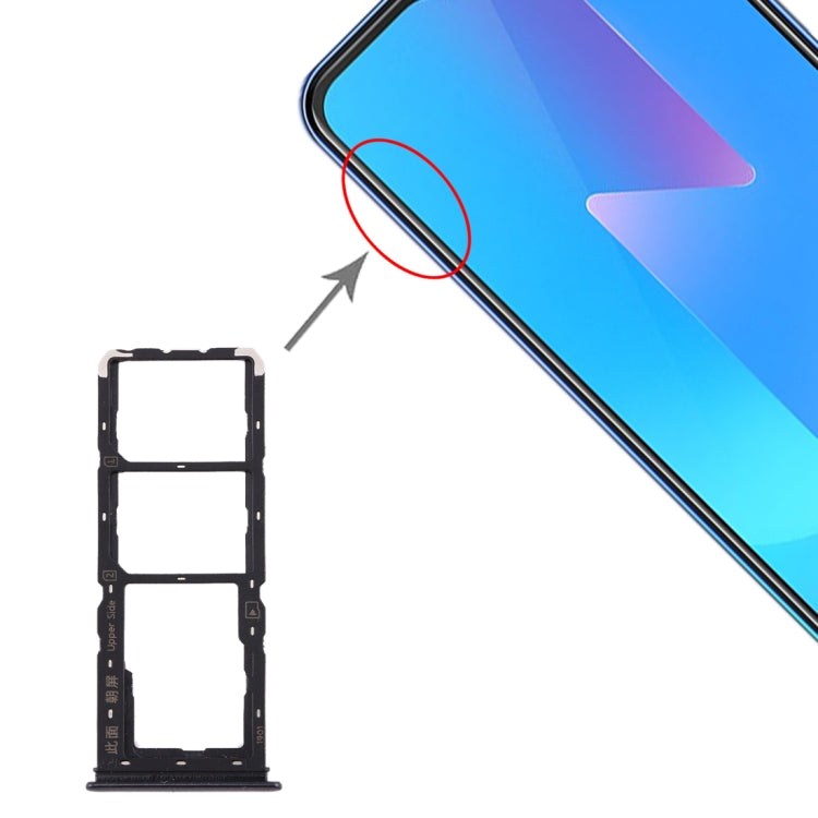 Per Vivo U3x / U10 Vassoio scheda SIM + Vassoio scheda SIM + Vassoio scheda micro SD, For Vivo U3x / U10 Per Vivo U3x / U10 Vassoio scheda SIM + Vassoio scheda SIM + Vassoio scheda micro SD, For Vivo U3x / U10